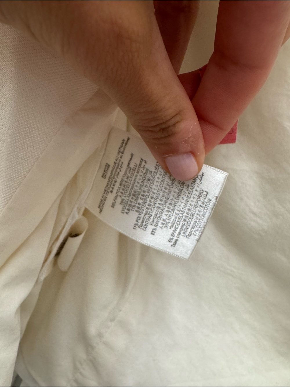 BCBGMaxAzria Ivory Open-Front Draped Blazer - Picture 3 of 4
